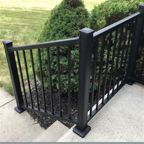 prefab metal railings home depot